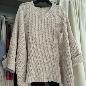 ✨ Chic Soul ✨ Cozy Cream Knit Sweater